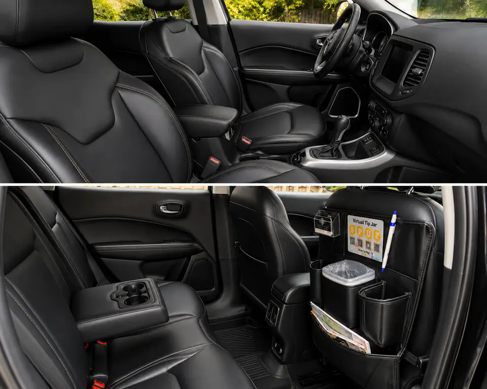 Clean Jeep interior